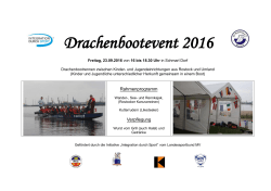 Drachenbootevent 2016