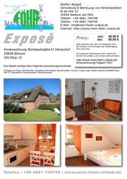 Ferienwohnung Nordseekrabbe12 Herrenhof