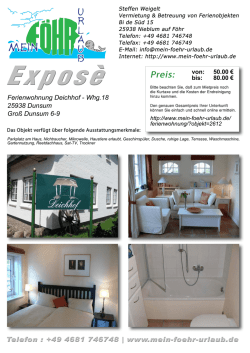 Ferienwohnung Deichhof - Whg.18 25938