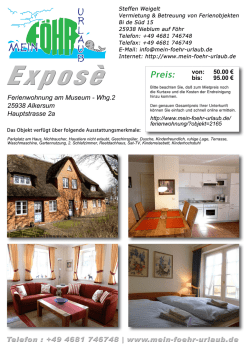 Ferienwohnung am Museum - Whg.2 25938