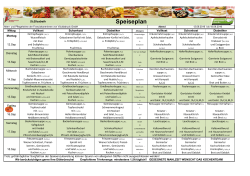 Speiseplan - Alten- und Pflegeheim St. Elisabeth