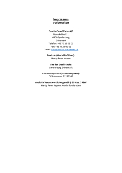 Impressum vorbehalten