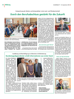 Durch den Berufsabschluss gest&auml;rkt f&uuml;r die Zukunft
