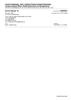 Druckansicht - Hauptverband