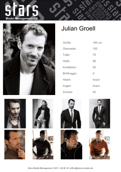 Julian Groell - Stars Model