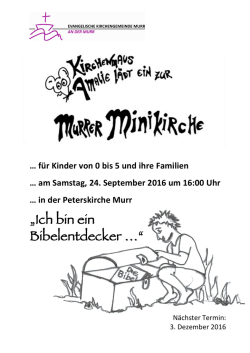 „Ich bin ein Bibelentdecker …“