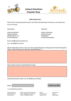 Imkerei Schachtner Propolair Shop