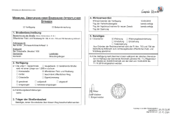 Widmung der Fl.-Nrn. 703 und 708 Gemarkung Kößnach