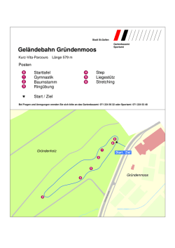 Gr&uuml;ndenmoos - Stadt St.Gallen