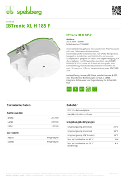 IBTronic XL H 185 F - Geh&auml;use (97660401)