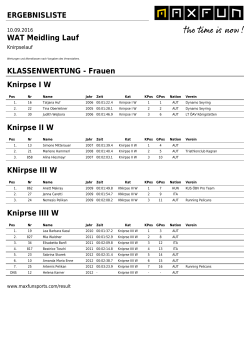 Knirpse II W - MaxFun Sports