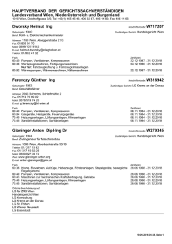 Druckansicht - Hauptverband