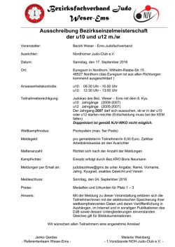 Ausschreib.-BeM U-10 - U - 12 m