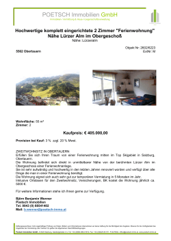 PDF Datei: Obertauern Ferienwohnung