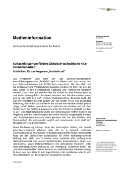 - Medienservice Sachsen