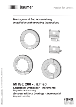 MHGE 200 - HDmag - Baumer Hübner GmbH