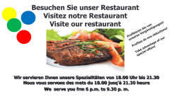Grande carte de menus