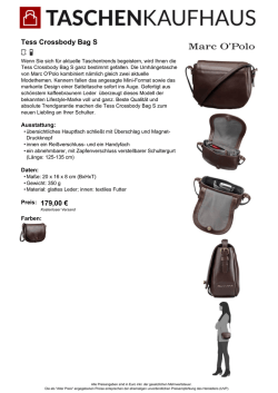 Tess Crossbody Bag S Preis: 179,00