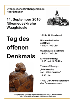 play_arrow - Evangelische Kirchengemeinde Hildrizhausen