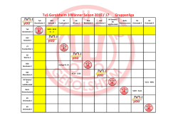 Matrix 1. Sp. TuS 3 Männer 2016-17