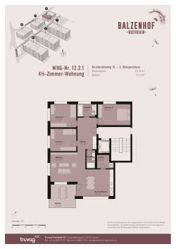 WHG-Nr. 12.2.1 4½-Zimmer-Wohnung