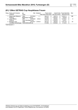 Schwarzwald Bike Marathon 2016, Furtwangen (D) (81