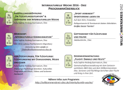 IKW 2016 Diez - Interkulturelle Woche