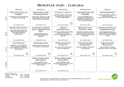 W38 als PDF - Restaurant daylis Erziehungsdirektion des Kt. Bern