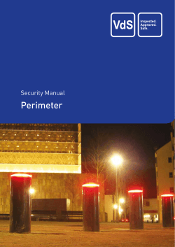 Security Manual Perimeter - VdS