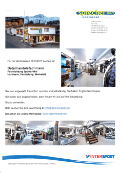 Detailhandelsfachmann (100%)
