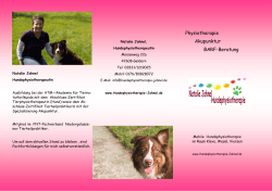- Hundephysiotherapie Jahnel, Geldern, NRW