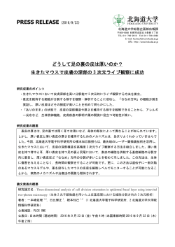 （電子科学研究所 教授 根本知己）（PDF）