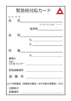 緊急時対応カード（PDF：123KB）