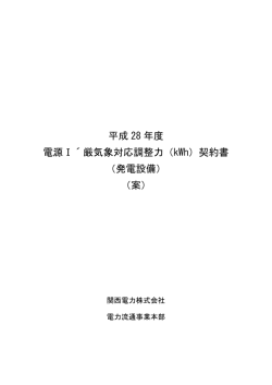（発電設備） （案）