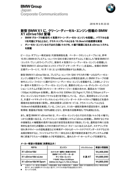 BMW X1 xDrive18d - BMW Japan 公式サイト