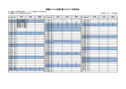 青葉イベント広場（葵スクエア）予約状況