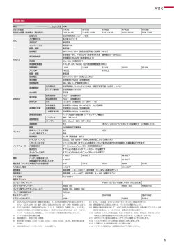 標準仕様