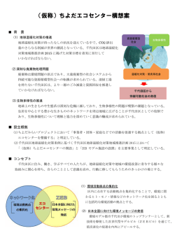 （仮称）ちよだエコセンター構想案