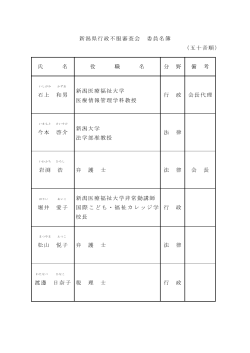 Taro-06 委員名簿（H28.8～）