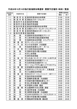 開票予定場所等（PDF形式 41 キロバイト）