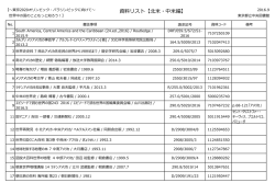 資料リスト【北米・中米編】