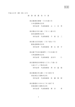 別添 - 公正取引委員会