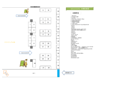 出展者名 nature marche 会場配置図