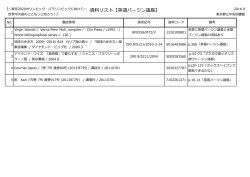 資料リスト【英領バージン諸島】