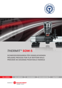thermit&reg; sow-5 - Goldschmidt Thermit Group