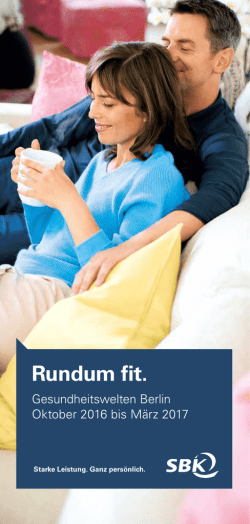 Rundum fit.