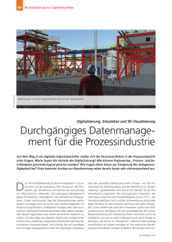 Durchg&auml;ngiges Datenmanage- ment f&uuml;r die