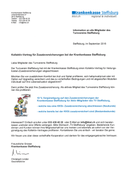 Informationsschreiben