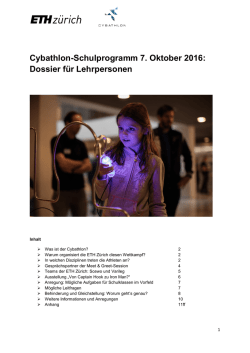 Schuldossier Cybathlon