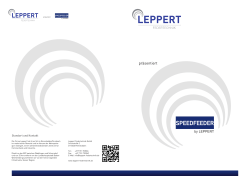 präsentiert - Leppert Federtechnik GmbH